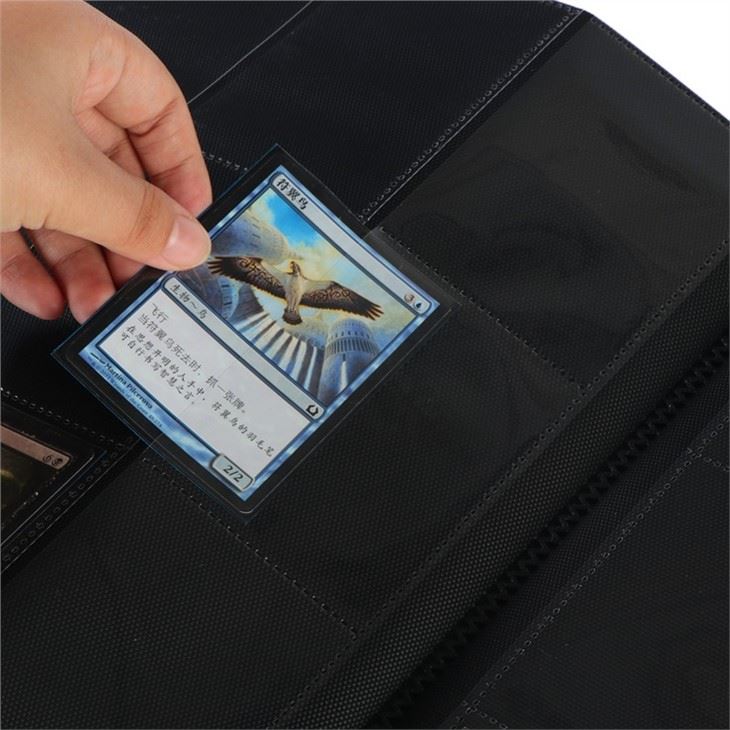 Trading Plastic Card Binder Black