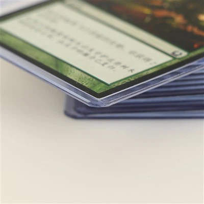 TopLoaders de capas de cartão de plástico